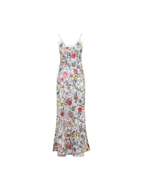 Roberto Cavalli ROBERTO CAVALLI Florentine Flowers Long Dress New & Authenti