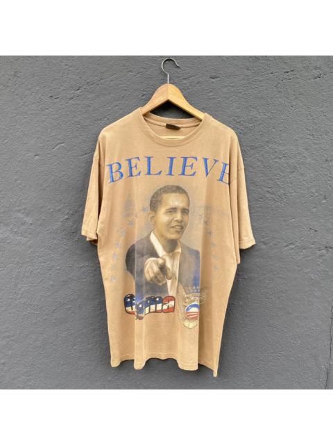 Other Designers Vintage Faded Y2K Obama President Overprint Tee