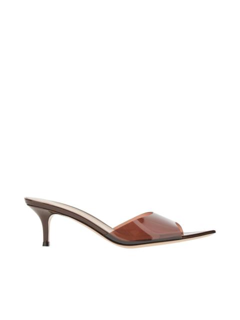 Gianvito Rossi 'ELLE' PVC MULES