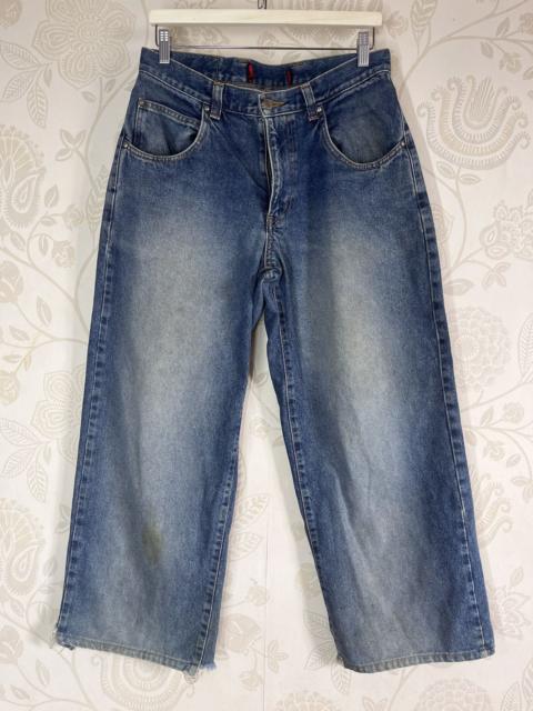 Japanese Brand - Ripped Leg D-Hygen Americanino Baggy Denim Baggy Jeans