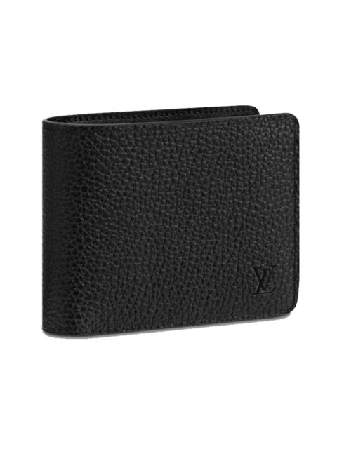 Louis Vuitton Louis Vuitton Multiple Wallet (3 Card Slot) Taurillon Black