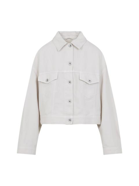 Brunello Cucinelli Cropped Bull Jacket