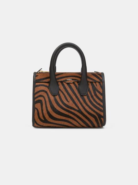 AMIRI WOMEN'S MICRO TRIANGLE ZEBRA BAG