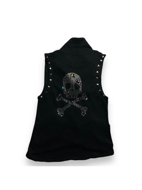 Other Designers If Six Was Nine × Japanese Brand × Le Grande Bleu (L.G.B.) - 🇯🇵JAPANESE BRAND☠️ SKULL GOTHIC PUNK STUDDED VEST