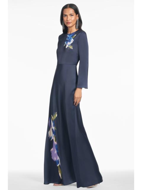 SACHIN & BABI Alex Gown - Midnight Corsage