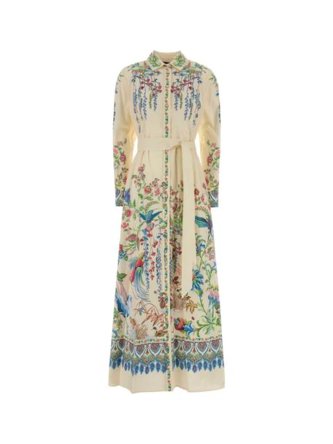 Etro Printed Poplin Shirt Dress