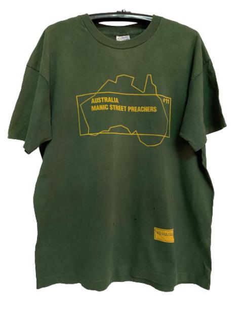 Other Designers Vintage - Vintage 90s Manic Street Preachers Band Australia Tour Shirt