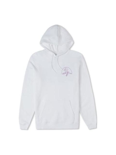 Converse Converse Mountain Logo Hoodie 'White' 10025050-A02