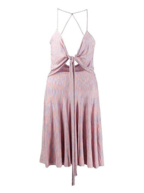 JACQUEMUS Pink Monaco Wrap Dress
