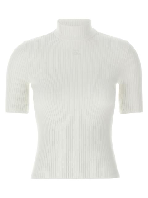 courrèges Courreges Women 'Reedition' Jersey T-Shirt