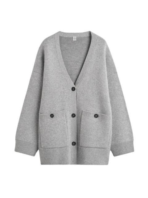 TOTEME Grey Longline Cardigan