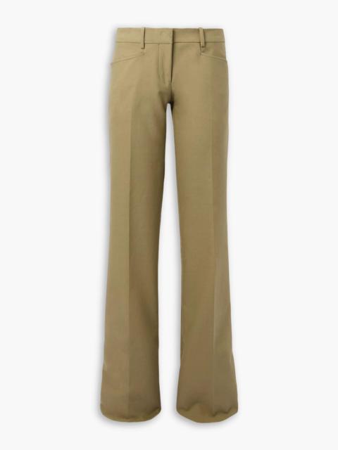 TOM FORD Stretch-cotton straight-leg pants