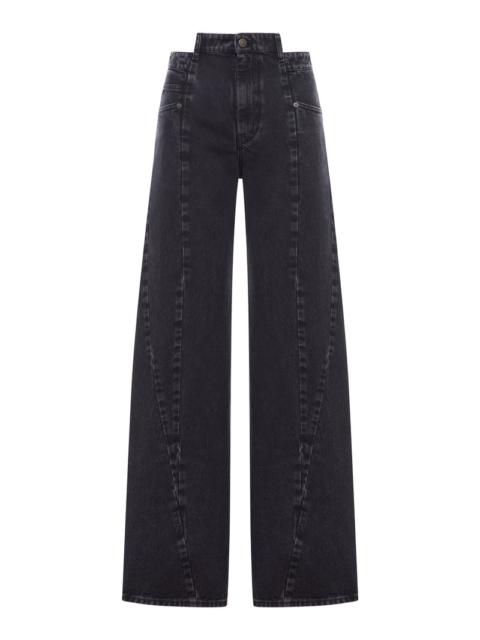 Maison Margiela Maison Margiela Women Asymmetric 5-Pocket Denim Jeans