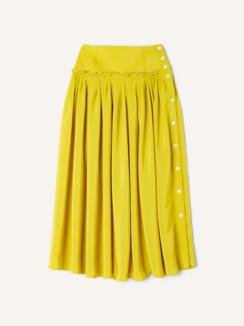 Lanvin BASQUE SKIRT IN CHARMEUSE