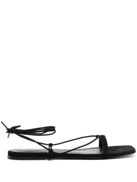 Totême Toteme Women Leather Flat Sandals