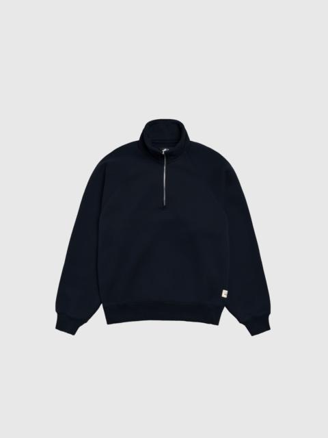 Stüssy FLEECE RAGLAN ZIP MOCK