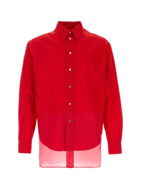 FENDI Fendi Men Red Nylon Shirt