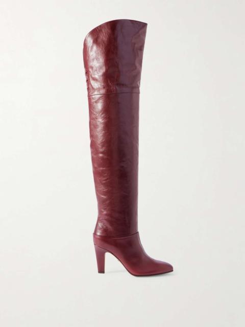 Eve leather over-the-knee boots