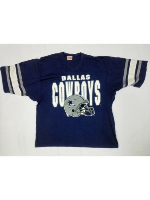 Other Designers Vintage - Vintage 90s DALLAS COWBOYS BLUE JERSEY Tee