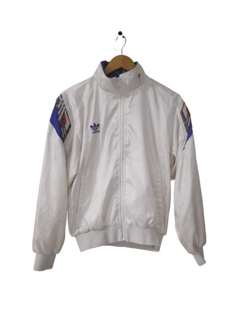 adidas Vintage Adidas Embroidery Trefoil Jacket