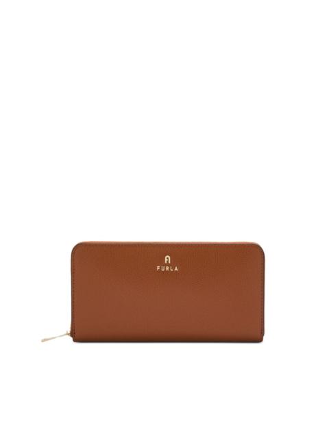 FURLA Camelia zip leather wallet