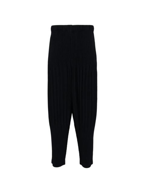 ISSEY MIYAKE SS24 DROP CROTCH PANTS - NAVY
