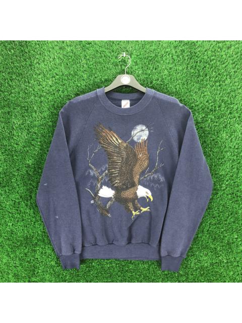 Other Designers Vintage - Vintage Sweatshirts Big Print The Eagle