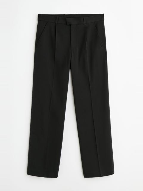 Our Legacy Slack Trouser Black Worsted Wool