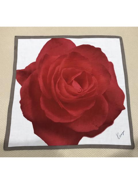 KENZO kenzo bandana handkerchief big rose HC0488