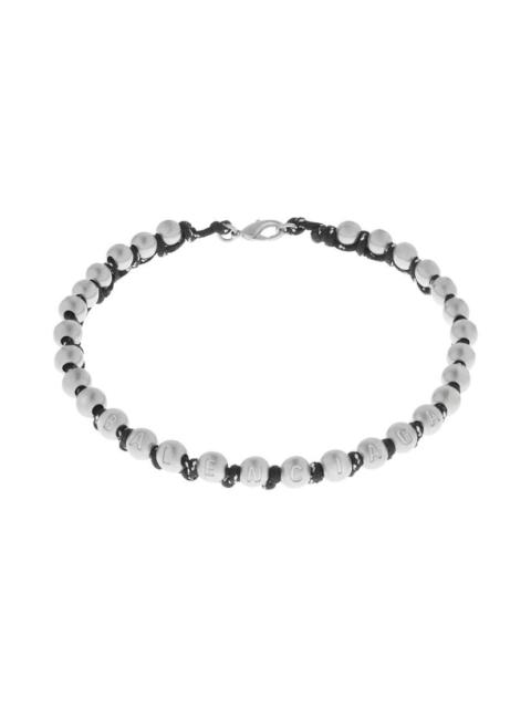 BALENCIAGA Malibu Ball Choker in Silver
