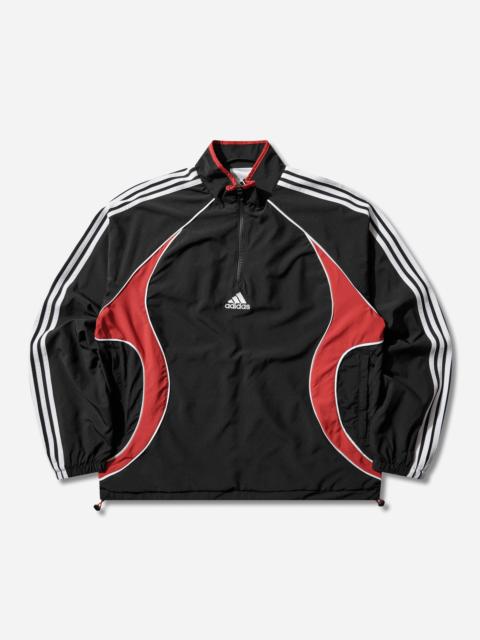 adidas Men's Teamgeist Half Zip Sweatshirt Black