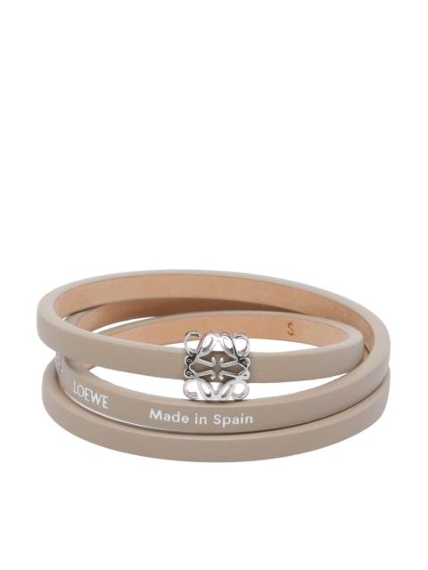 Loewe Loewe Women Anagram Twist Bangle Bracelet