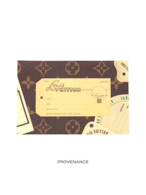 Louis Vuitton Louis Vuitton Trunk Tag Sticker Postcard - Monogram