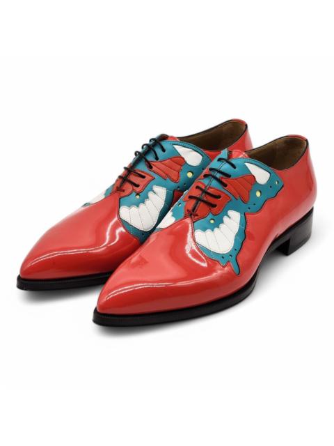 Christian Louboutin Chrisolido Oxford Shoes - Leather - Red - 42 9US Collector's