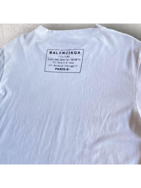 BALENCIAGA Balenciaga Back Logo Stamp T Shirt