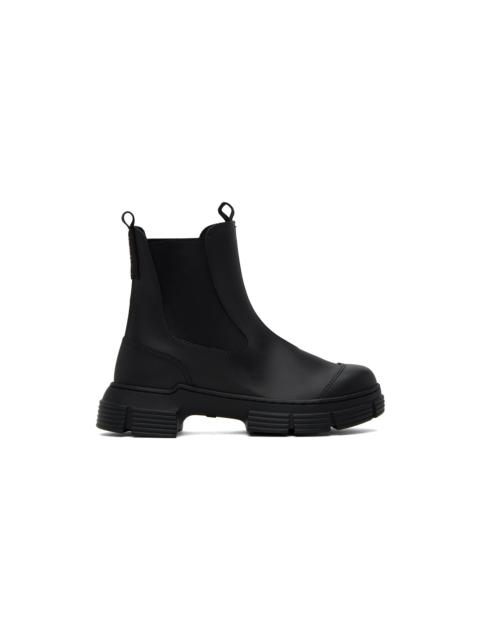 GANNI Black City Boots