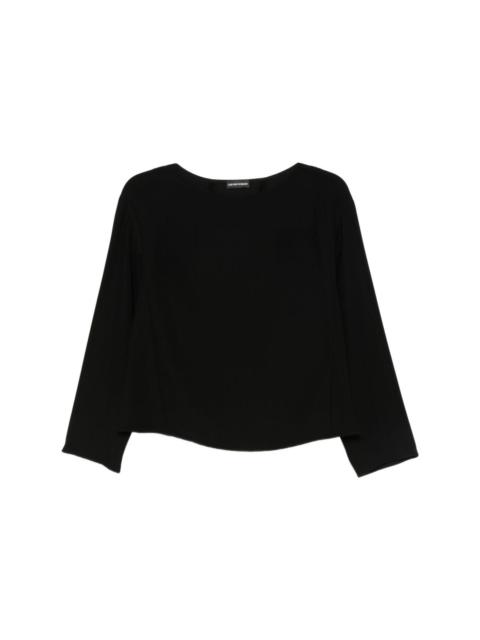 EMPORIO ARMANI Boat-neck top