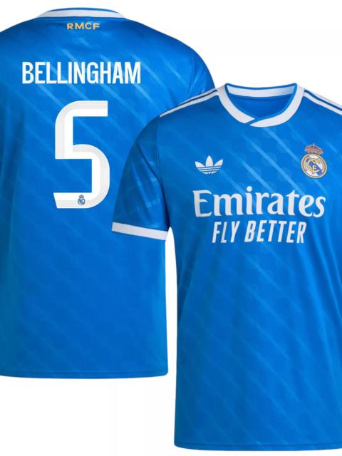 adidas adidas Adult Real Madrid Jude Bellingham #5 Third Replica Jersey