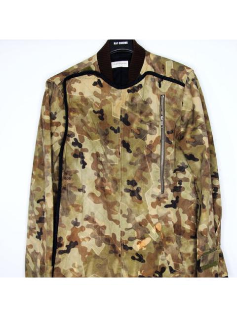 Dries Van Noten SS13 DRIES VAN NOTEN MILITARY CAMOUFLAGE JACKET 48