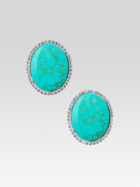 RETROFÊTE FILLIPA EMBELLISHED EARRINGS