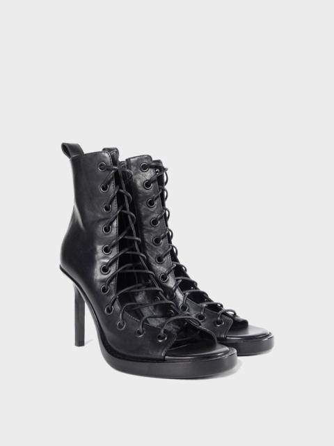 Ann Demeulemeester Hilla Chunky Pointed Heeled Ankle Boots