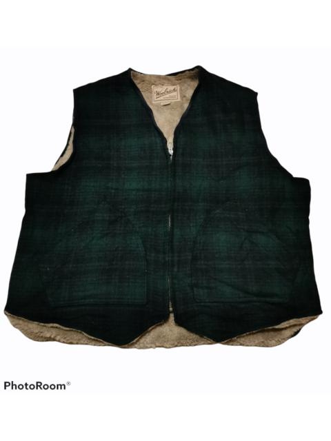 Other Designers Vintage - Vintage Woolrich Wool Fleece Lining Vest