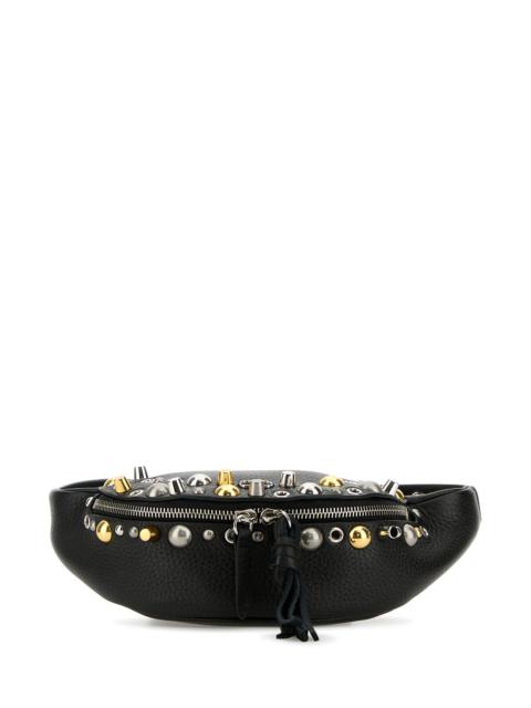 Valentino Black leather Nellcôte belt bag