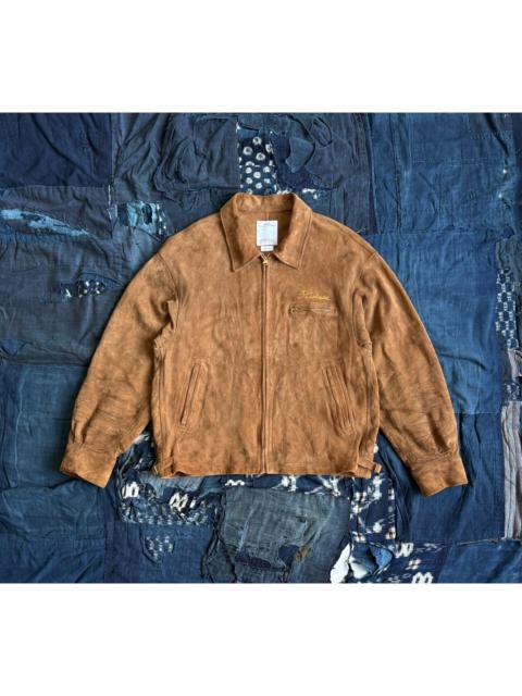 visvim VISVIM 25SS Strato Swing Top IT – Washed & Distressed Sheepskin Jacket
