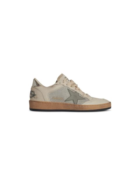 Golden Goose 'ball Star' White Leather Sneakers