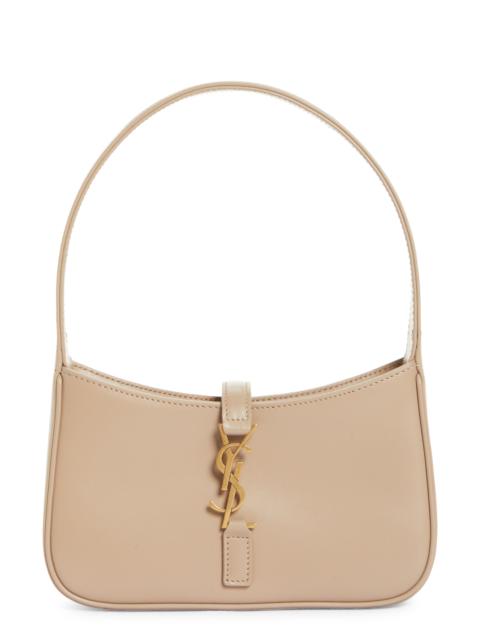 SAINT LAURENT Micro Le 5 à 7 Leather Hobo