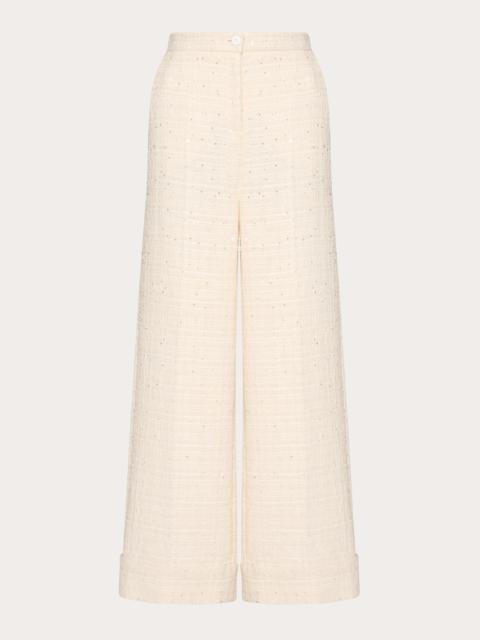 Valentino DELICATE TWEED PANTS