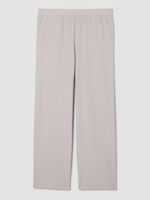 EILEEN FISHER Washable Stretch Crepe Straight Pant