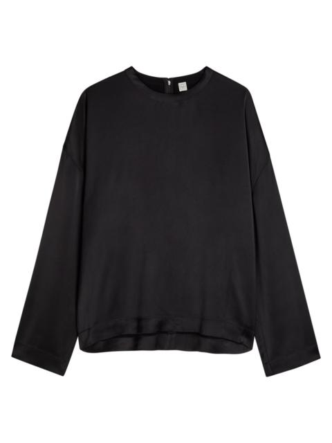 TOTEME Toteme Draped Satin top