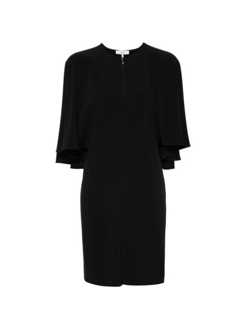 Chloé draped-detail cady mini dress